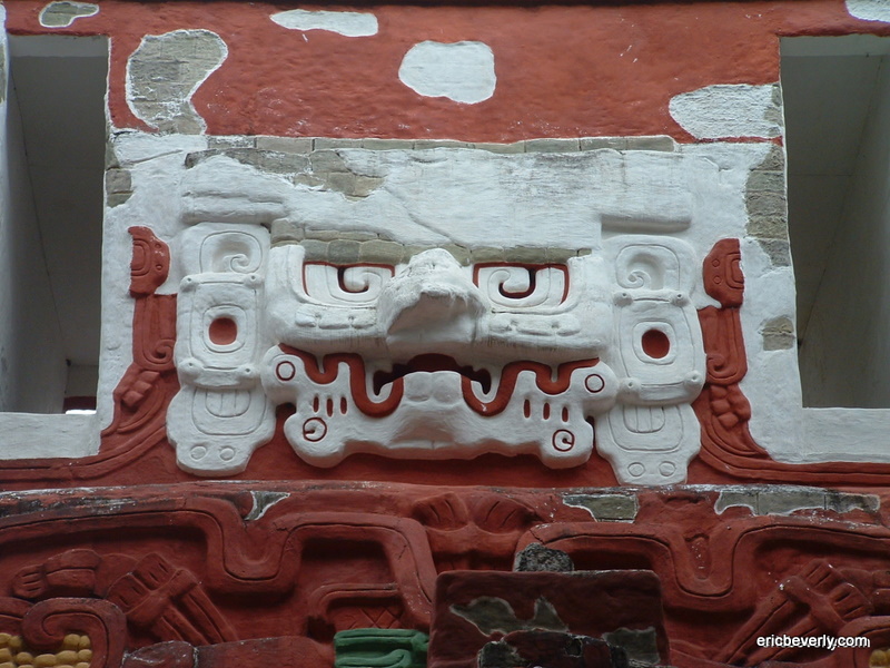 Mayan Temple in Copán Ruinas, Honduras.